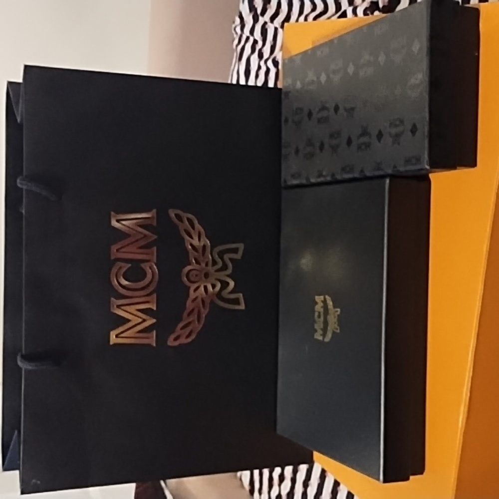 MCM Shopping Bag and Two Boxes